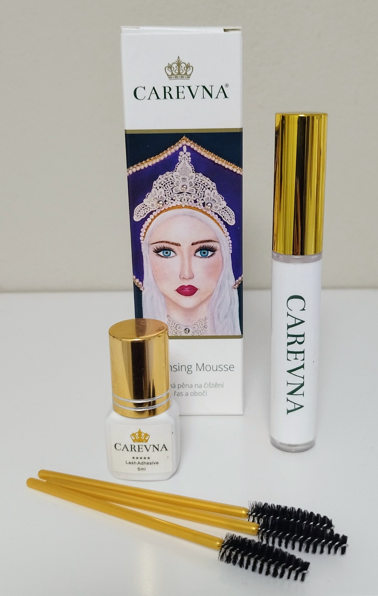Carevna - kvalitní produkty na prodlužování řas TOP značky na českém trhu